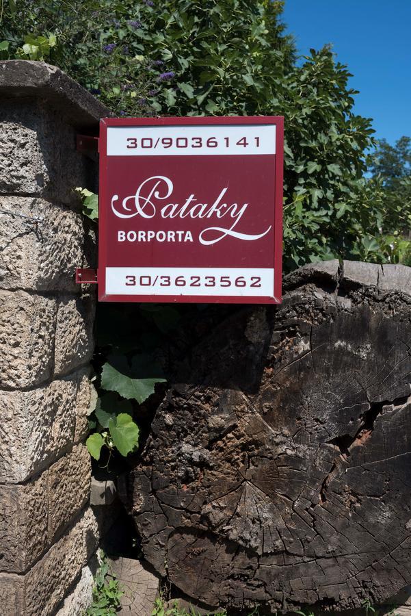 Pataky Borporta Bed & Breakfast Tarcal Eksteriør bilde